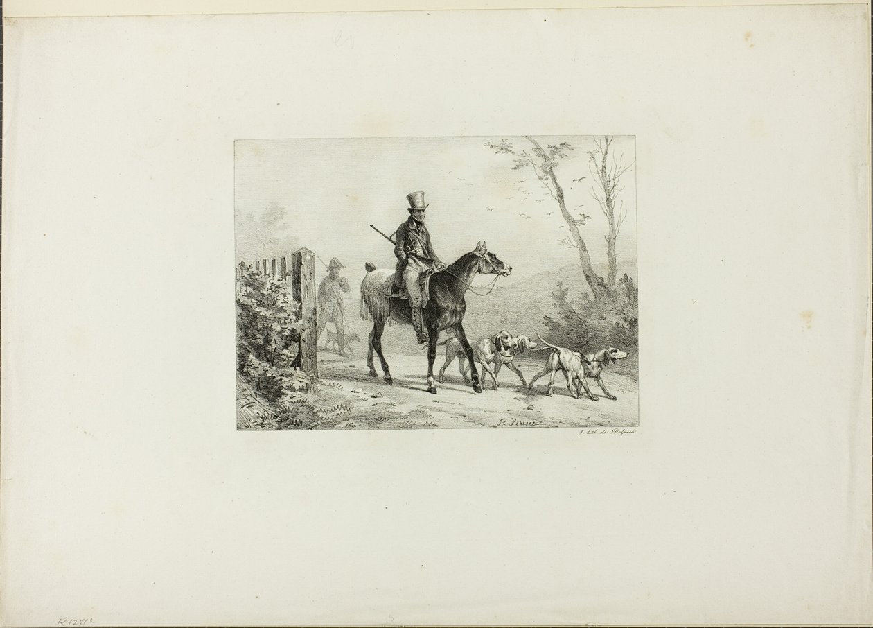 Caught by Horace Vernet