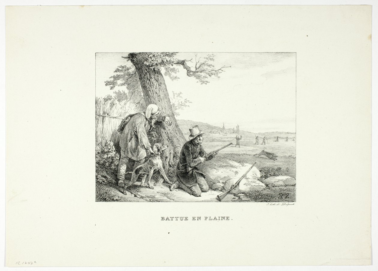 Easily Beaten by Emile Jean Horace Vernet