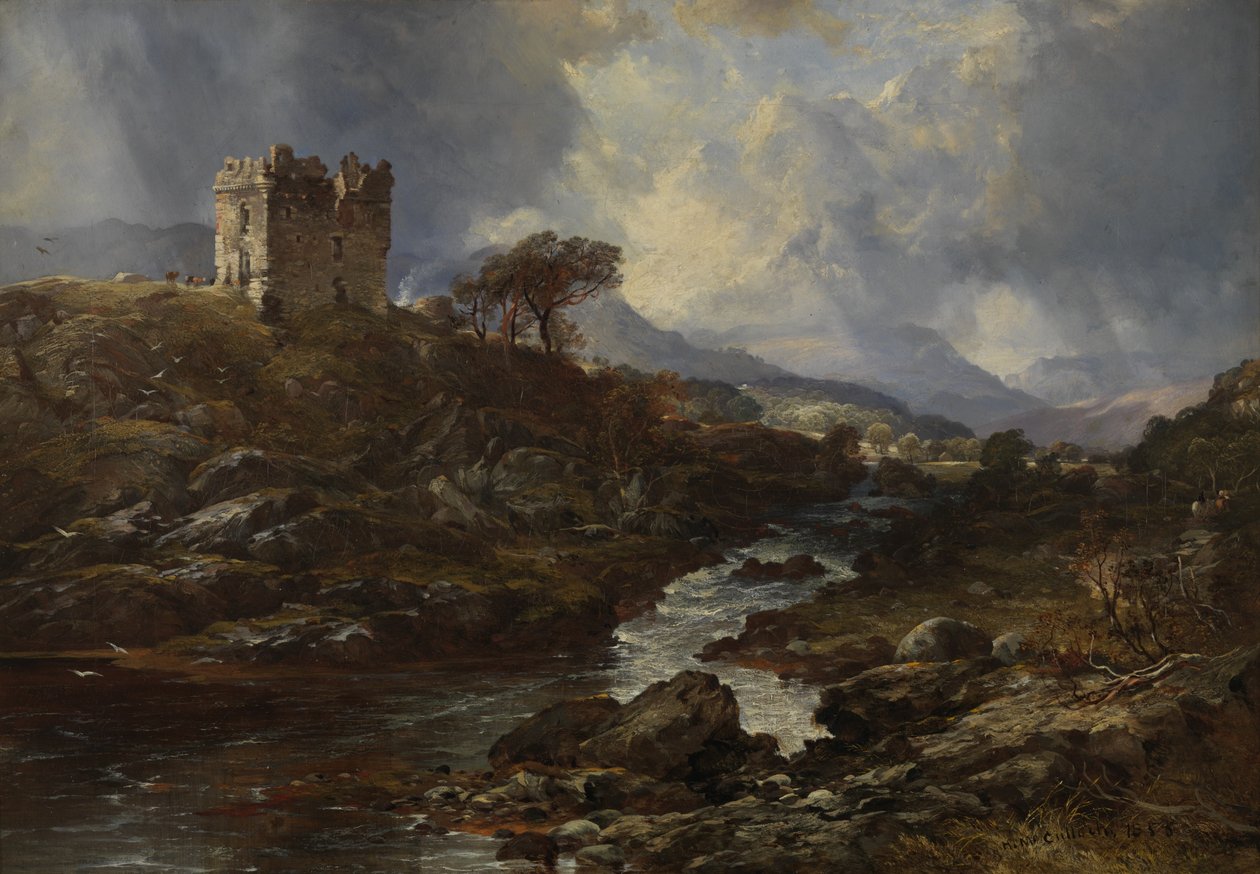 Kinlochaline Castle by Horatio McCulloch