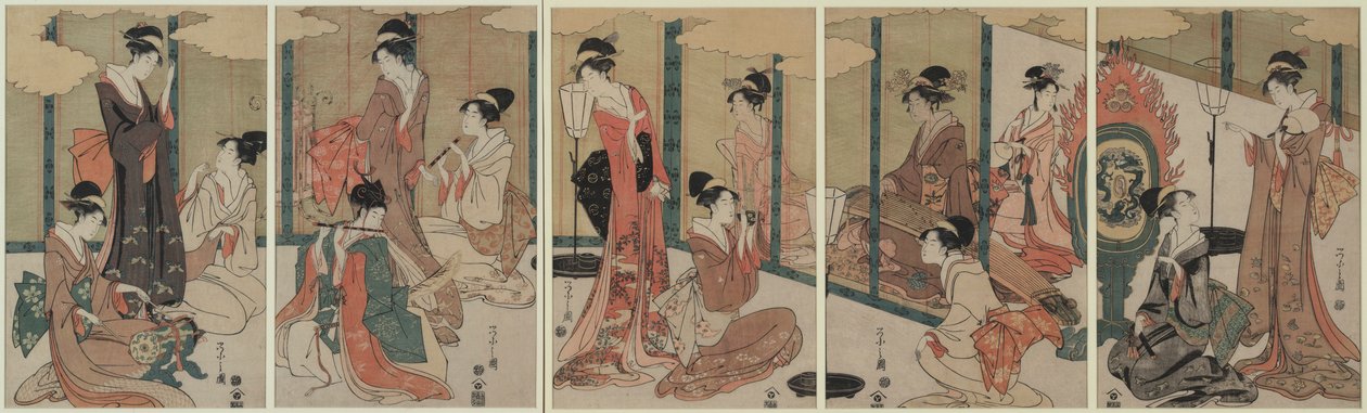 Joruri Story by Hosoda Eishi