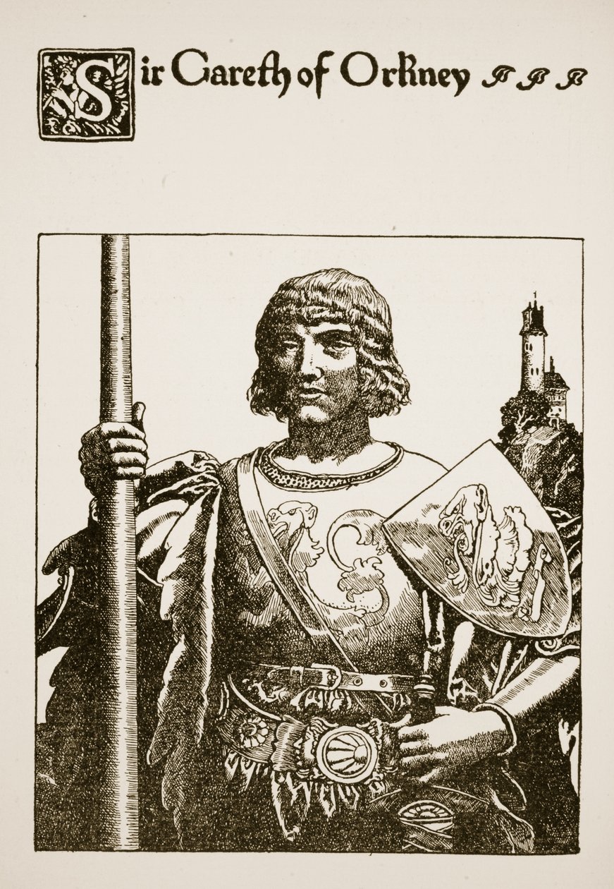 Sir Gareth of Orkney, Illustration from 