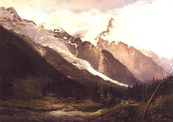Near Chamonix by Howard Gull Stormont