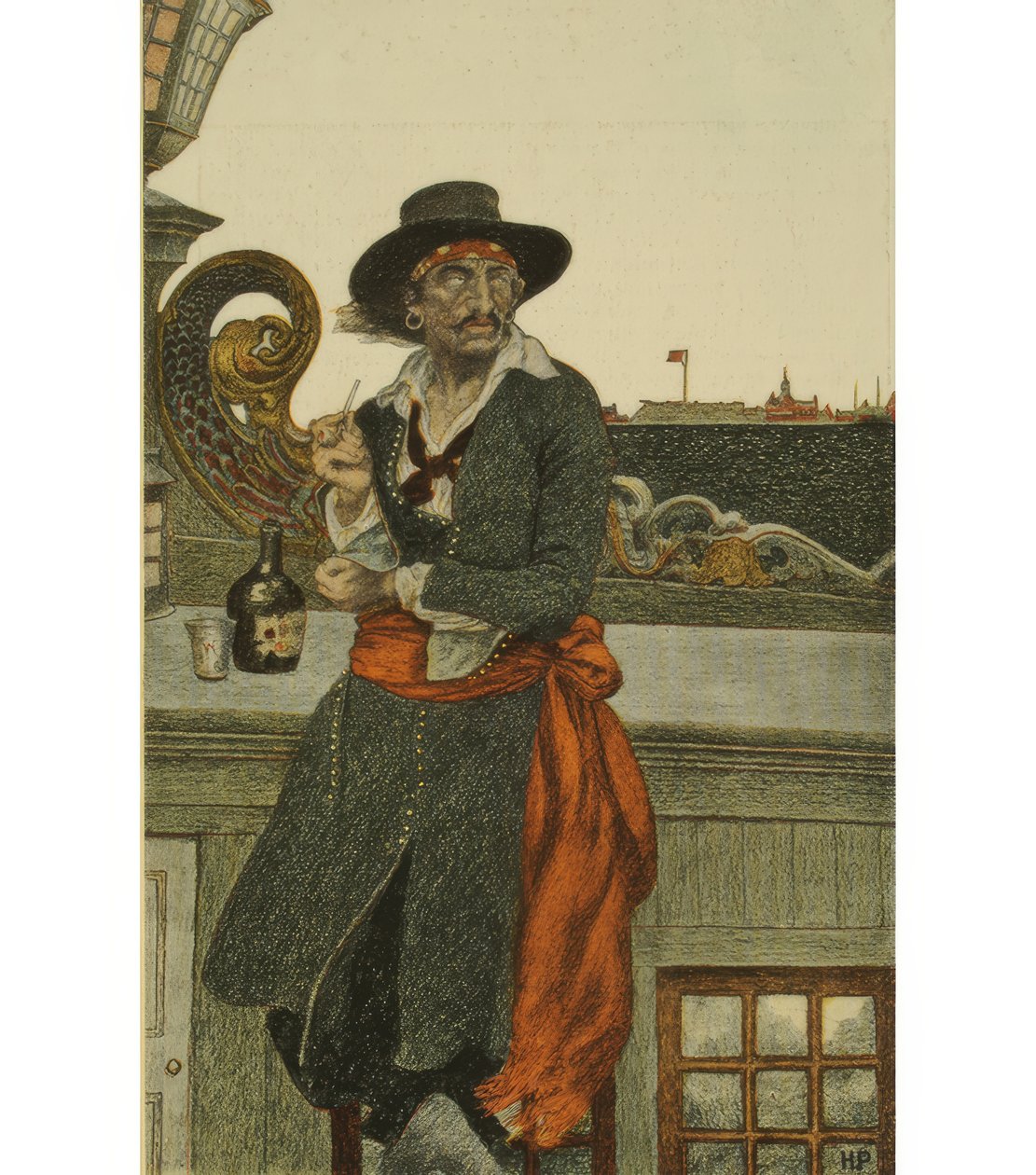 Kidd on the Deck of the 