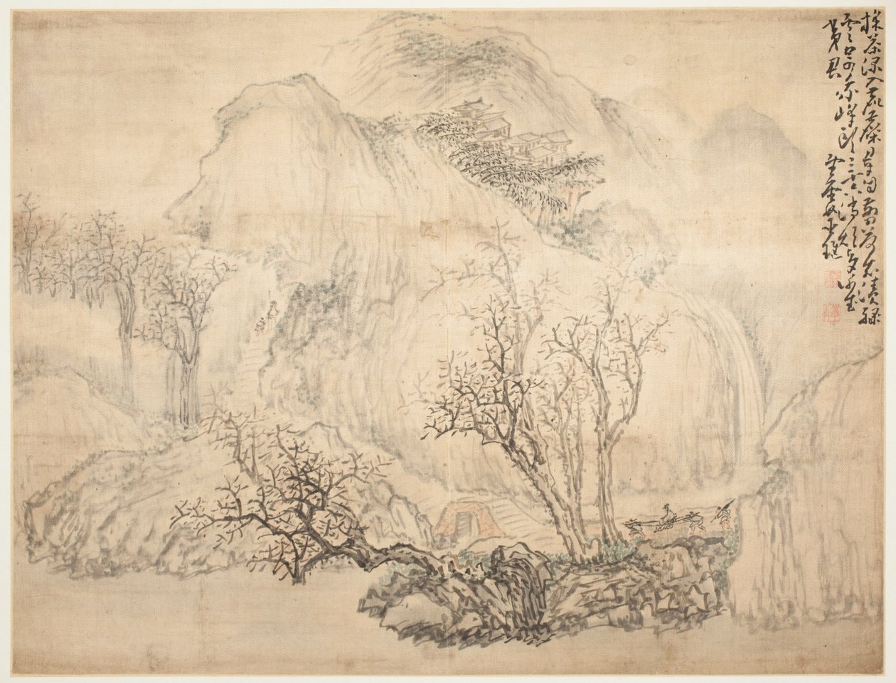 Landscape by Huang Shen