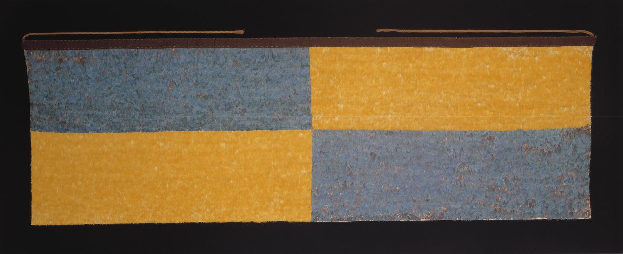 Cotton and Feather Standard ML600003 by Nasca Huari style