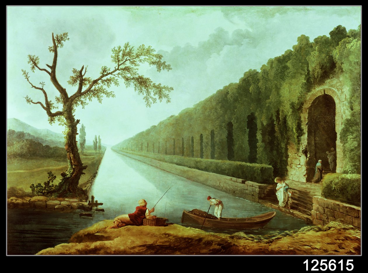 The Canal by Hubert Robert