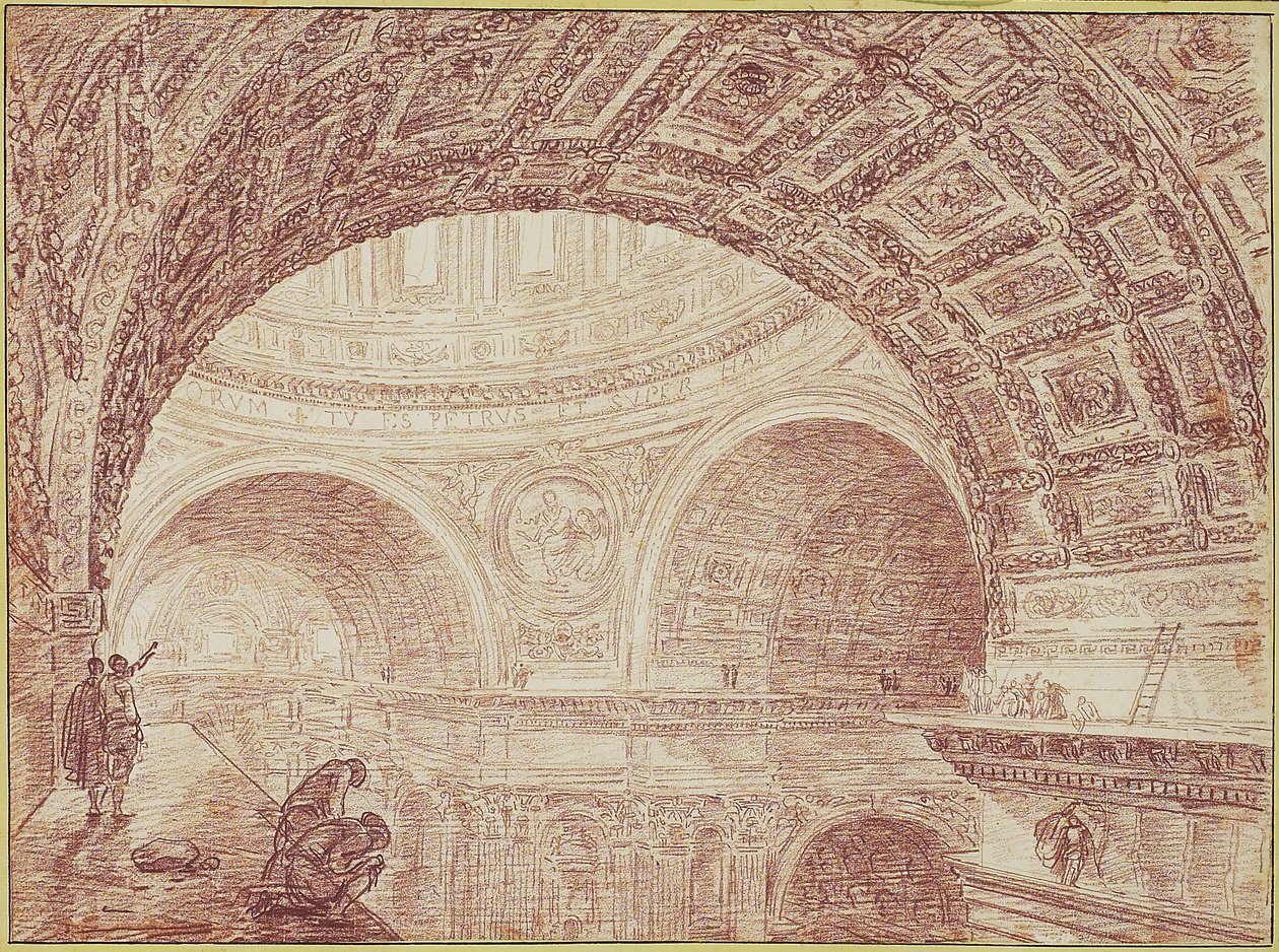 View of the Vaulting of St. Peter