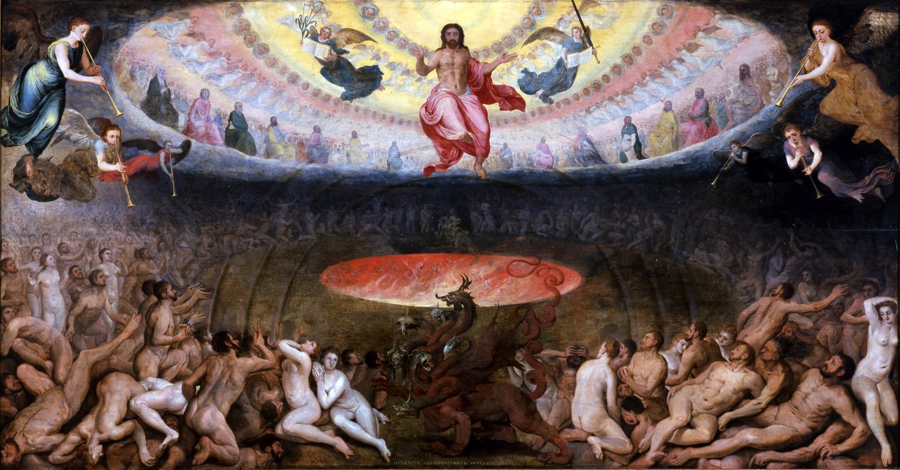 The Last Judgment by Hubert Goltzius