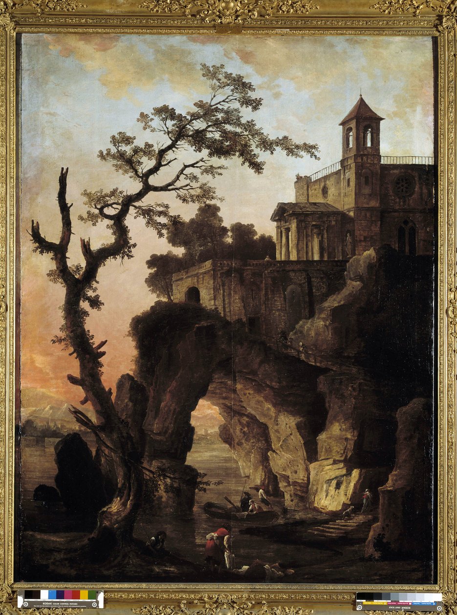 Landscape of Fantasy by Hubert Robert