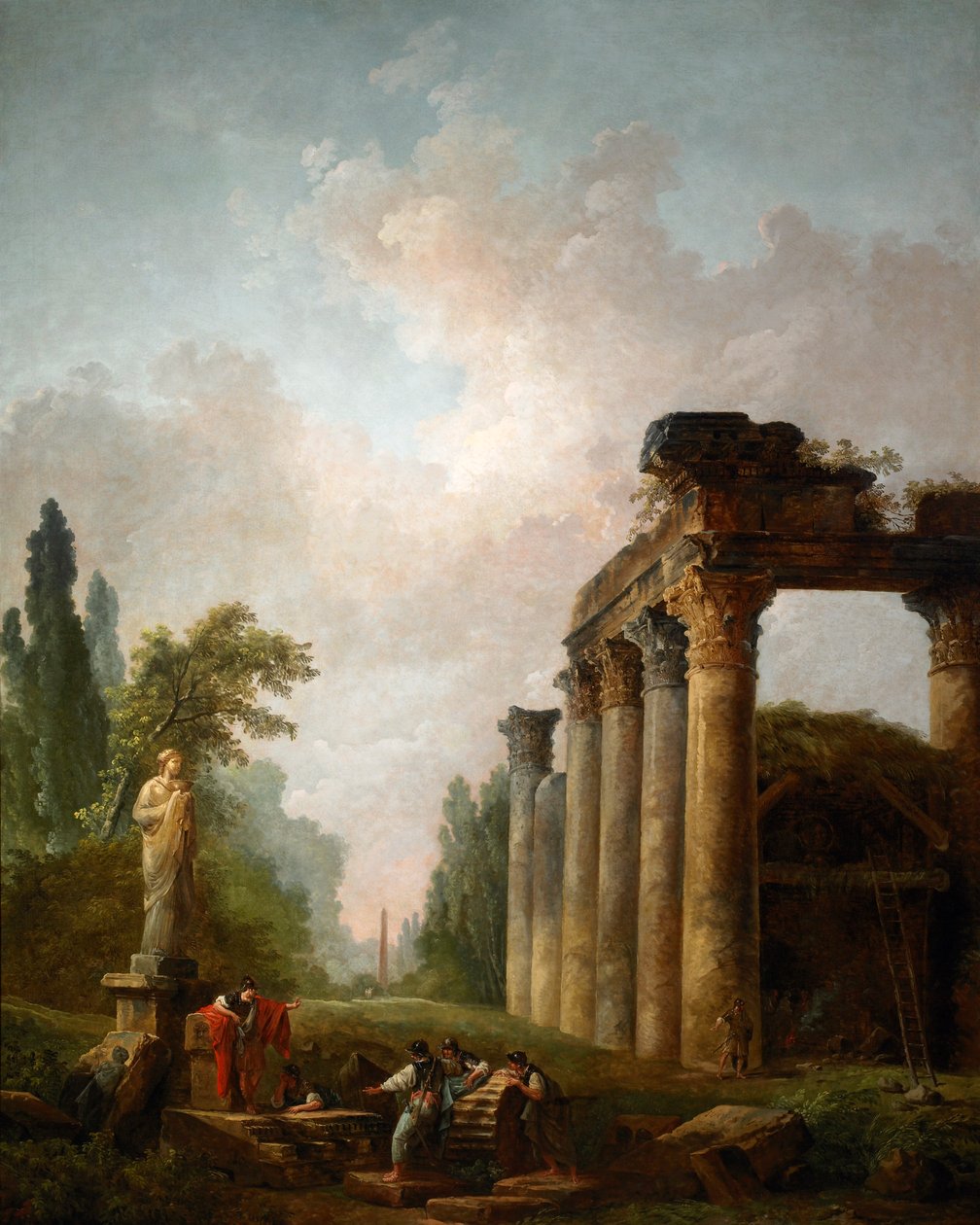 The Ruin by Hubert Robert