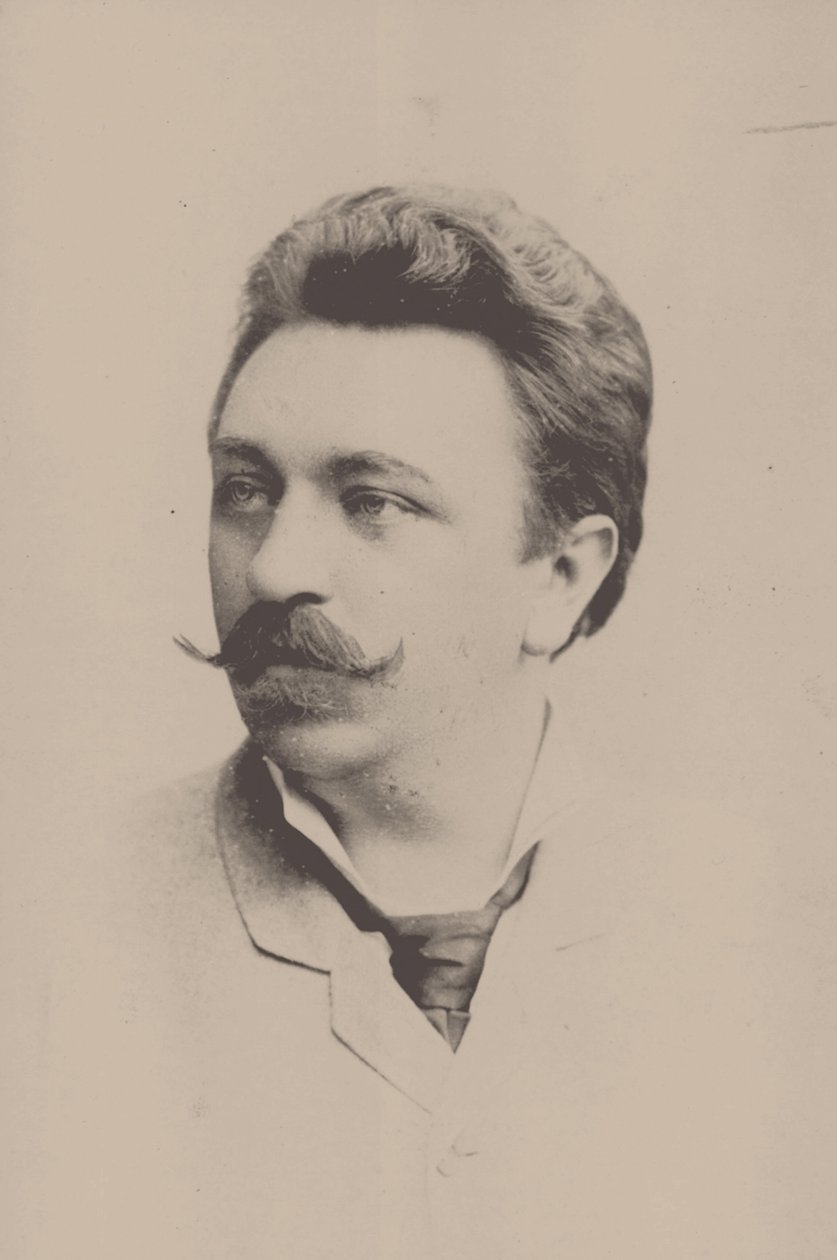 Portrait of the Composer Eugen Hildach by Höffert