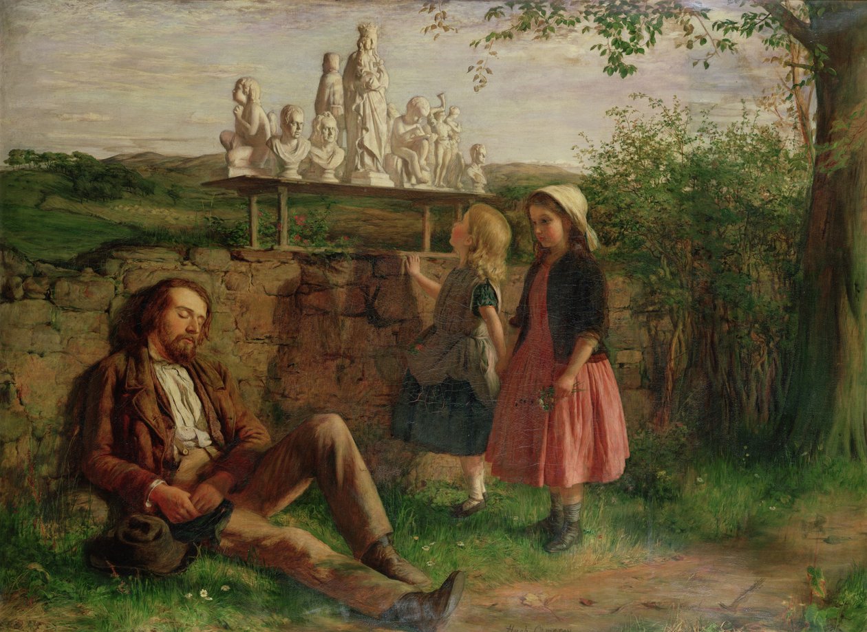 The Italian Image Seller by Hugh Cameron