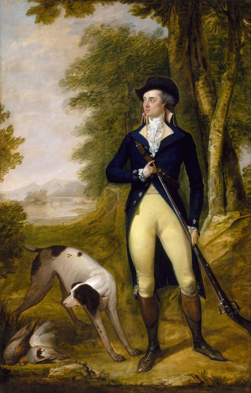 Portrait of a Gentleman by Hugh Douglas Hamilton