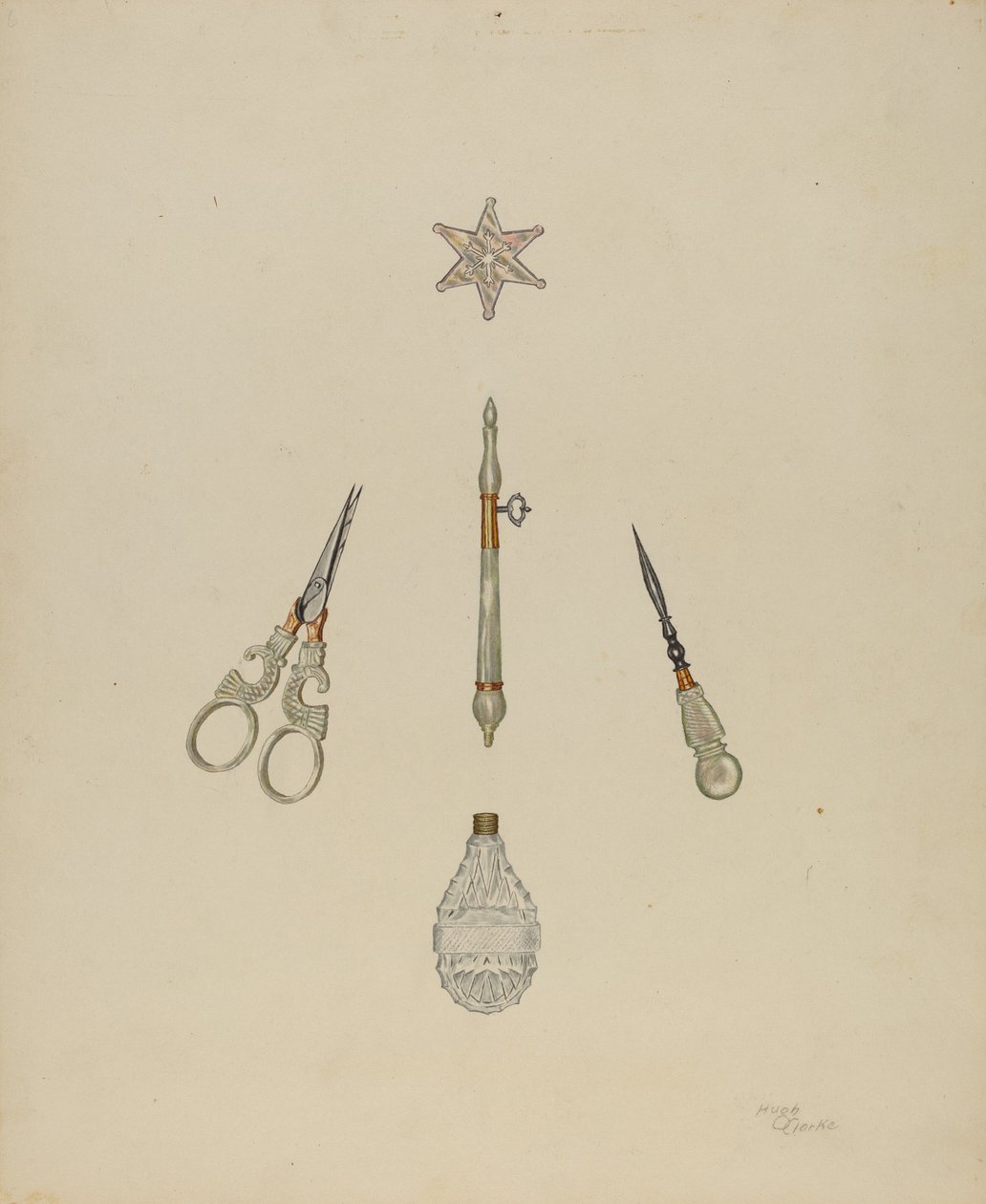 Boudoir Set by Hugh Clarke