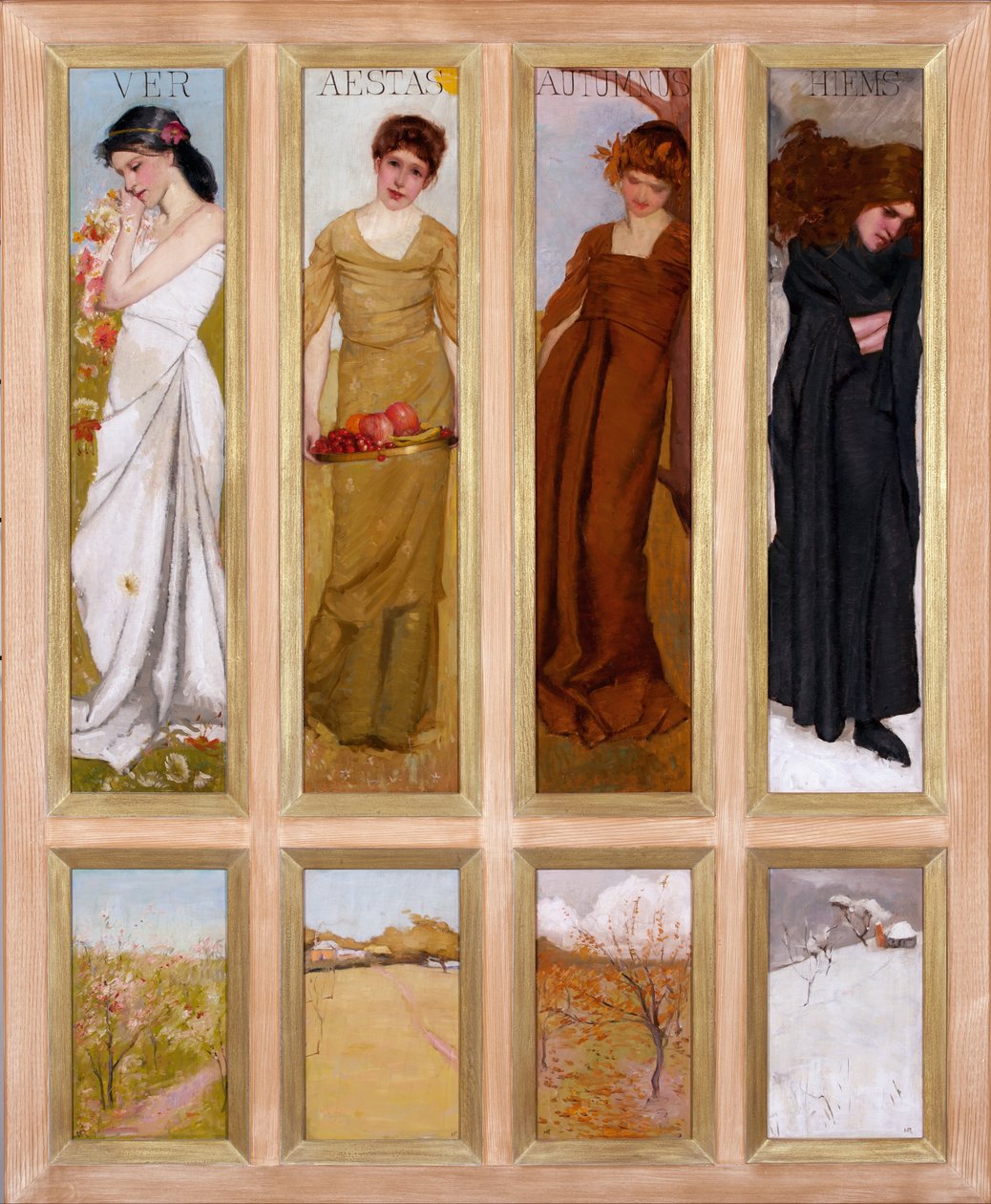 The Four Seasons by Hugh Ramsay