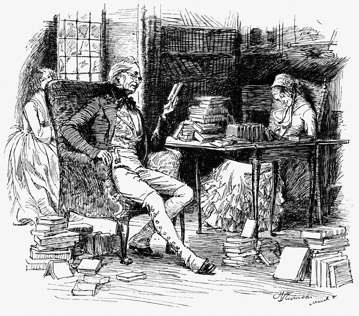 Cranford by Hugh Thomson