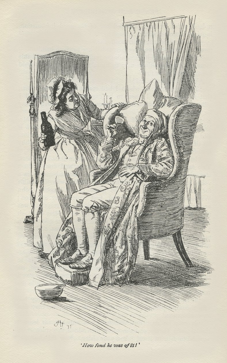 How Fond He Was of It by Hugh Thomson