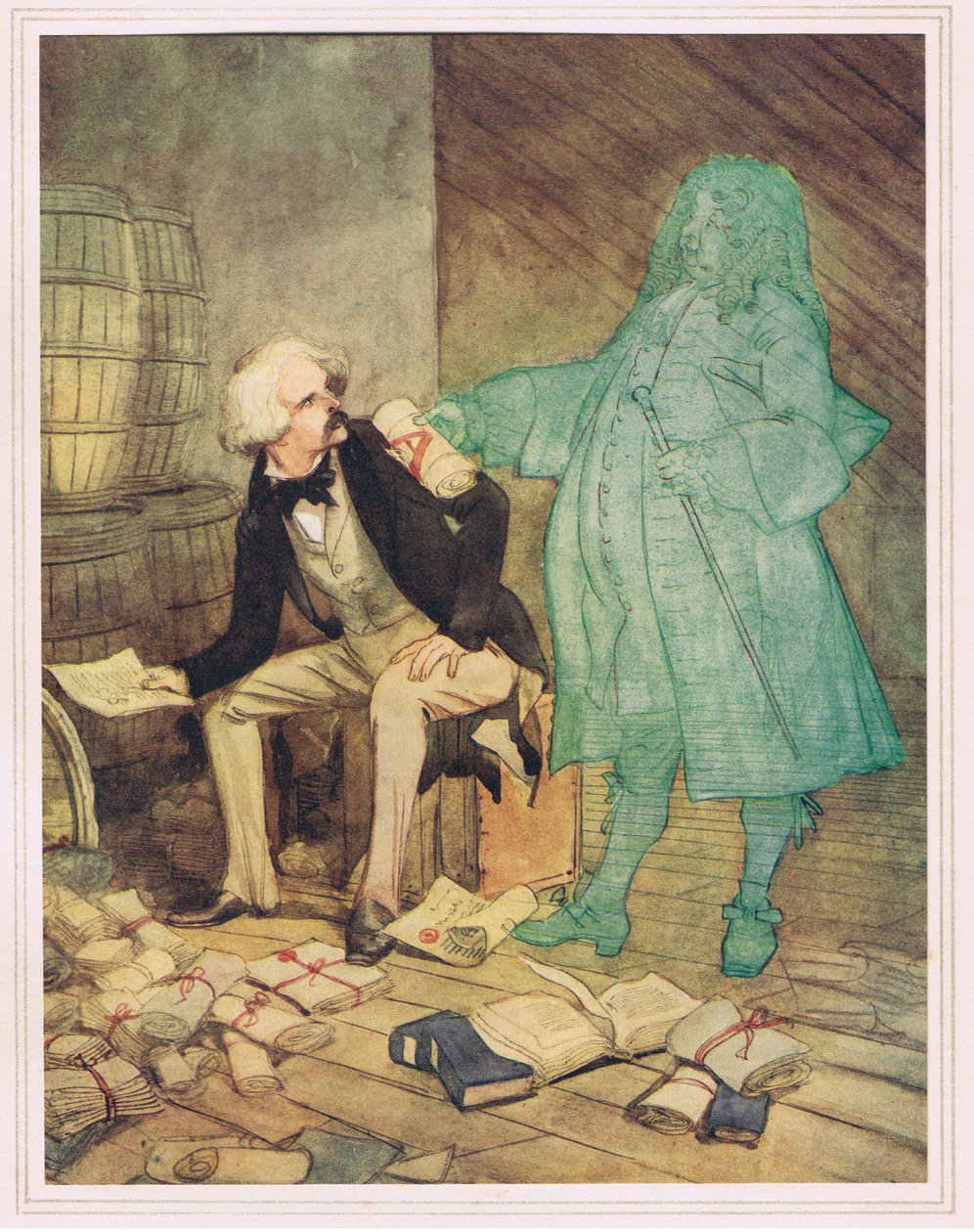 Surveyor Pugh and Hawthorne by Hugh Thomson