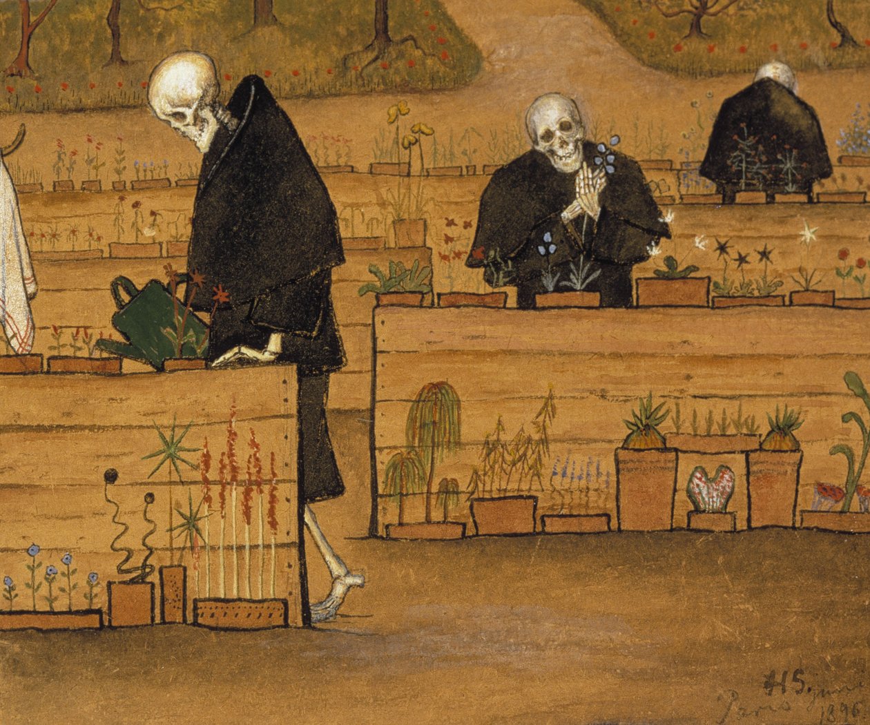 The Garden of Death by Hugo Simberg