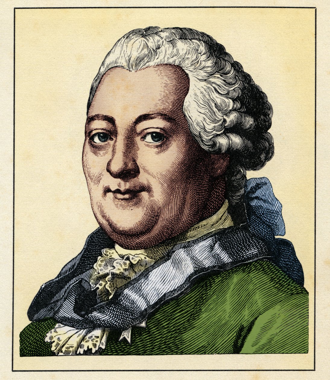 Christian Felix Weisse by Hugo Bürkner