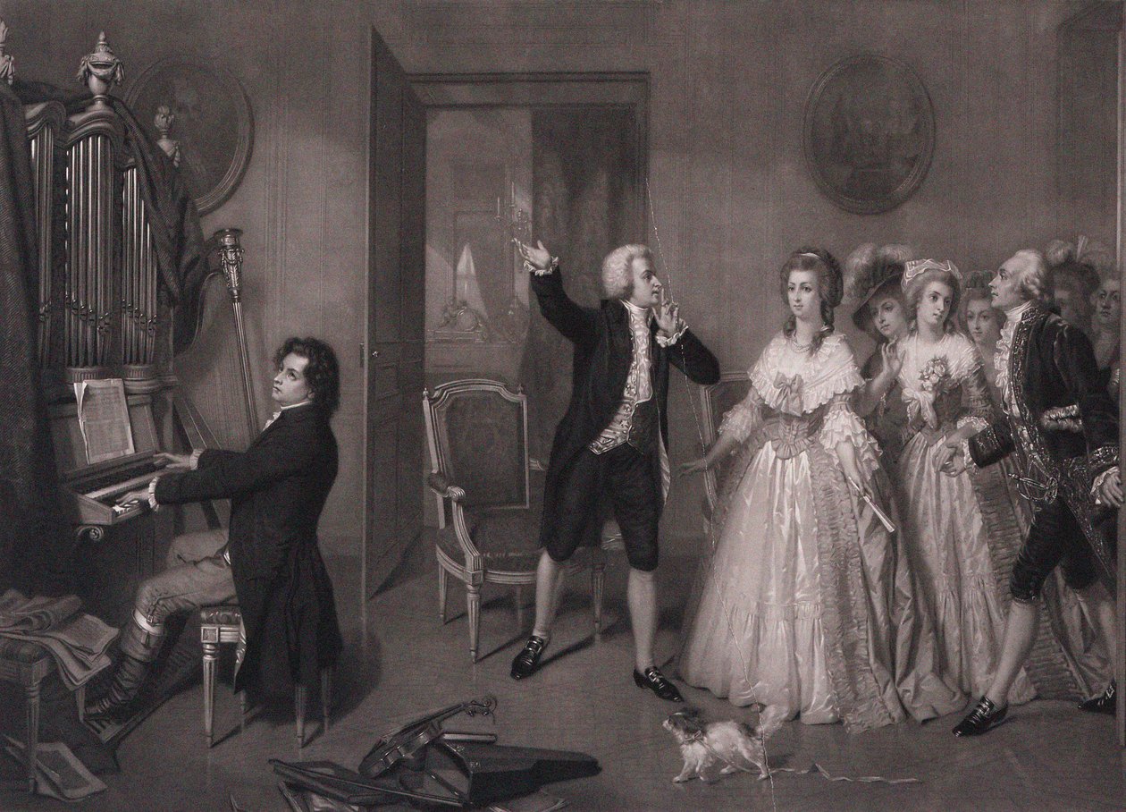 Beethoven in Mozart