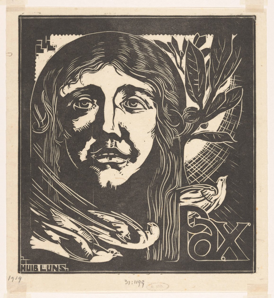 Pax with Doves by Huib Luns