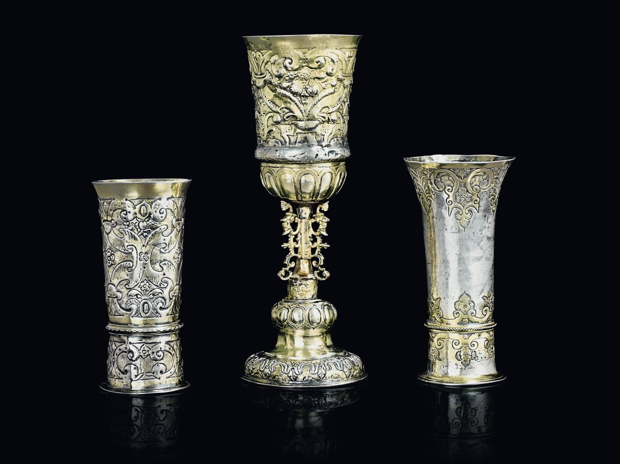 Three cups by Hungarian School