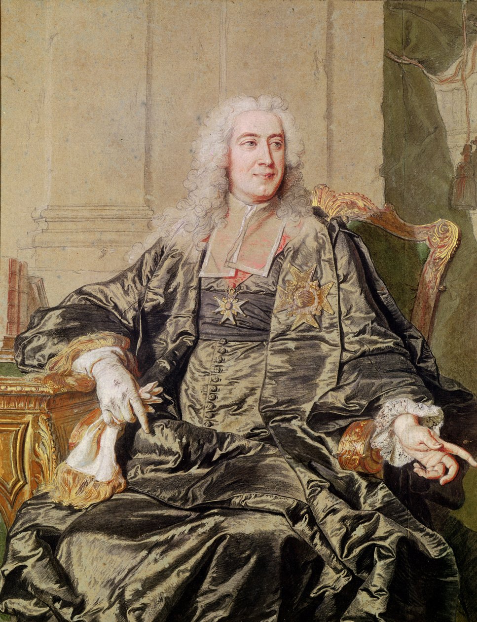 Marc Pierre de Voyer, Count of Argenson by Hyacinthe Francois Rigaud