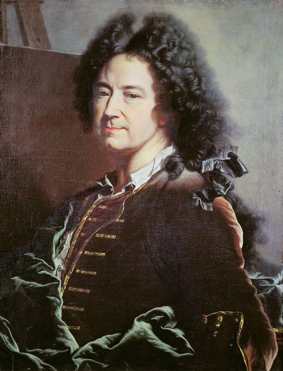 Self Portrait by Hyacinthe Francois Rigaud