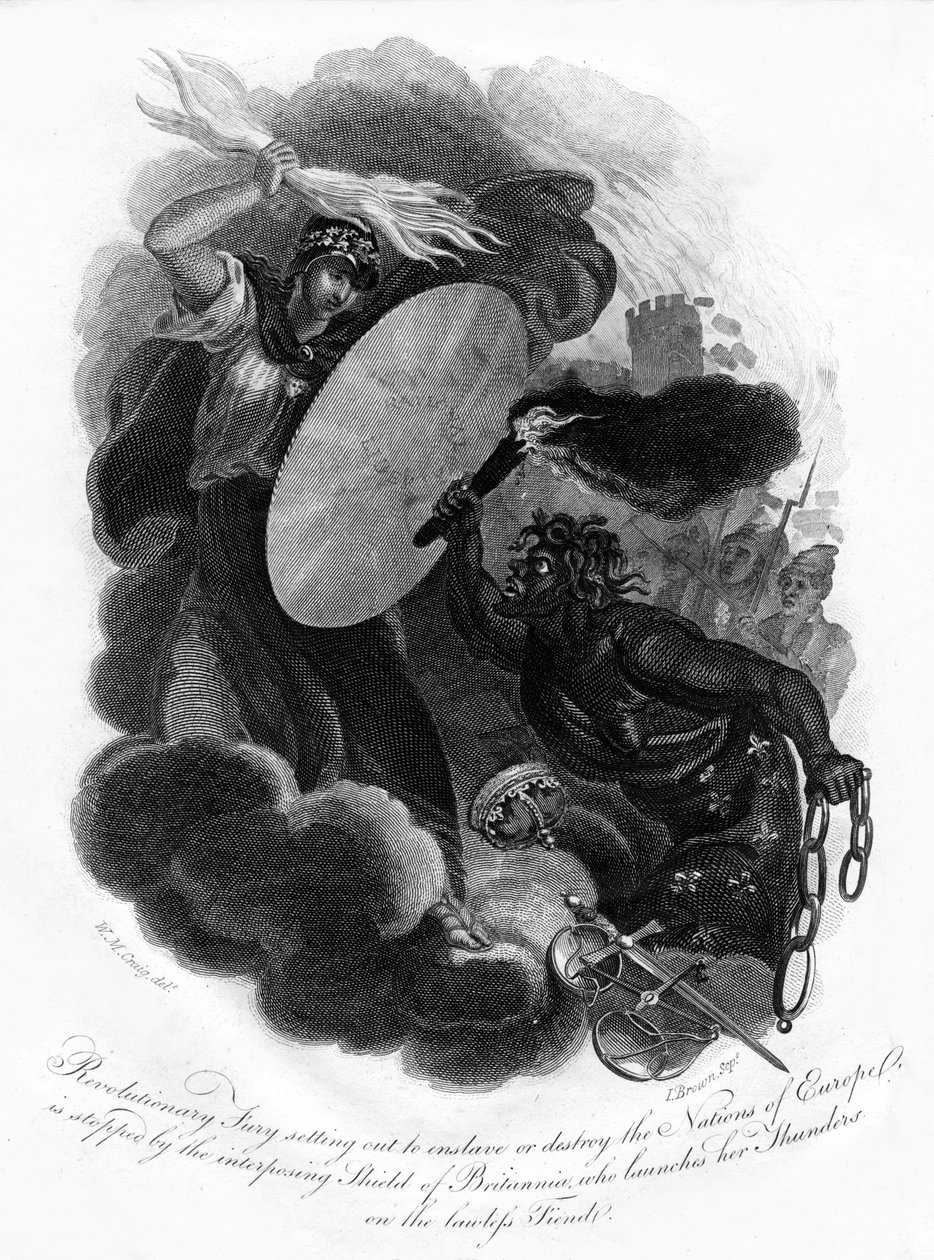 Revolutionary Fury and Britannia by I. Brown