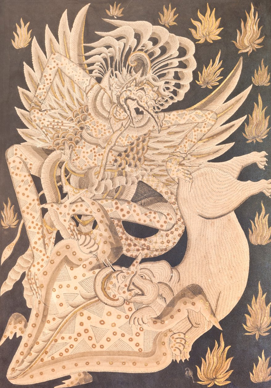The garuda bird by I Made Geriya