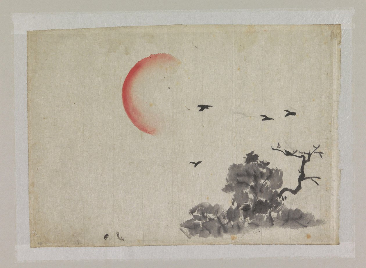 Landscape with Setting Sun by Ichirakasai
