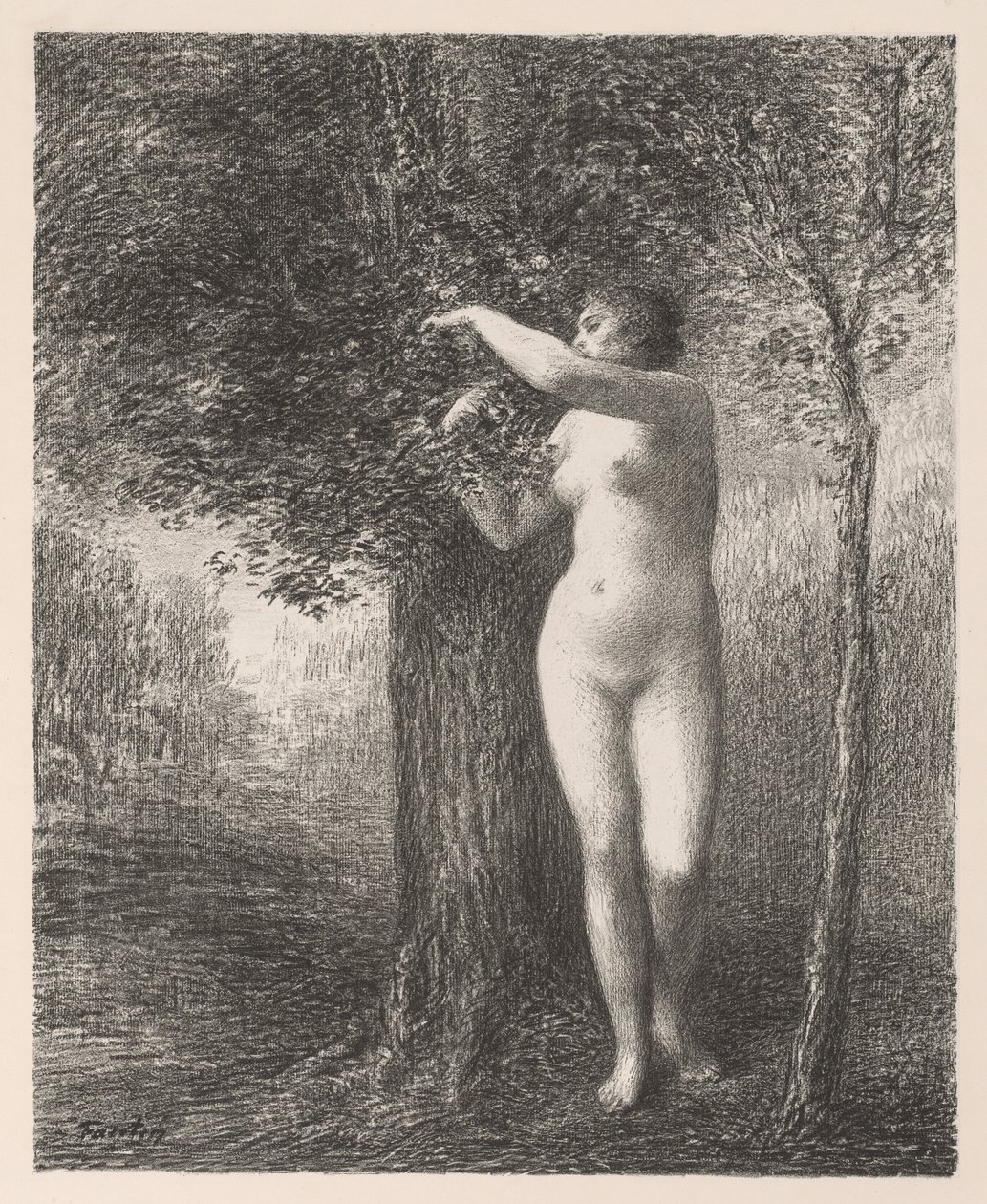 Eve by Ignace Henri Jean Fantin Latour