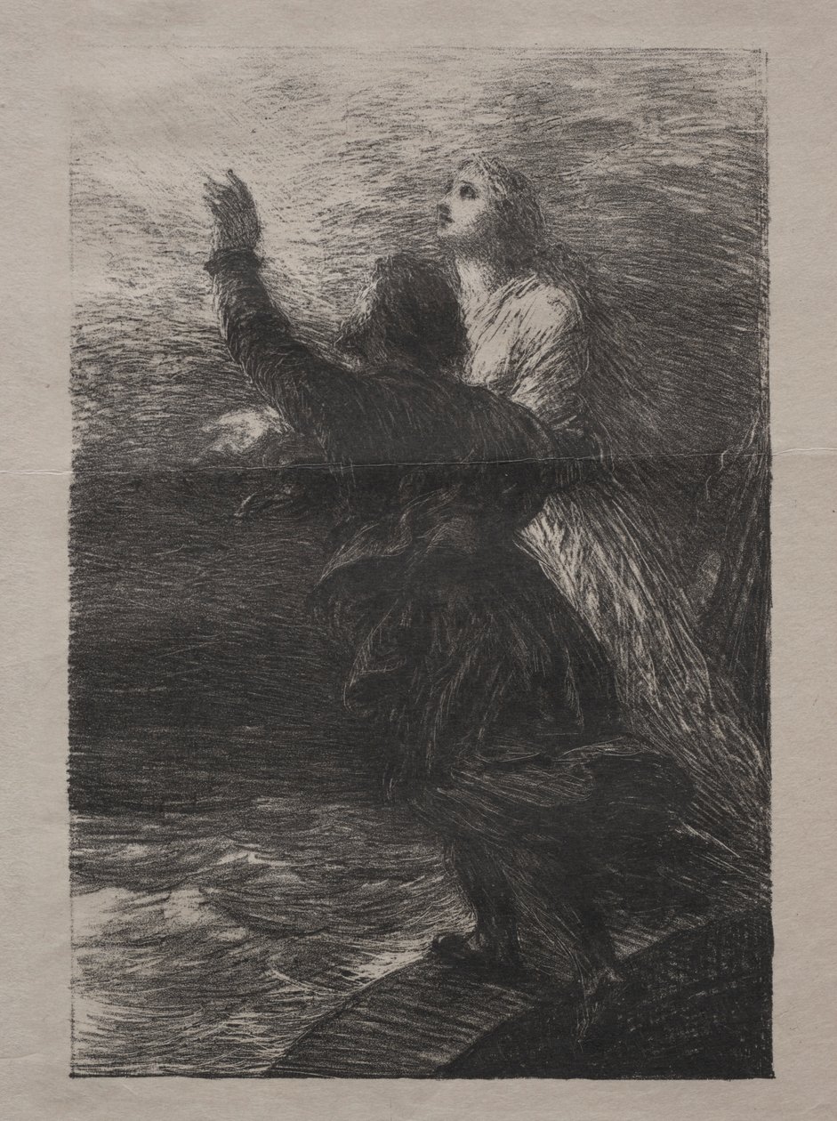 The Flying Dutchman by Ignace Henri Jean Fantin Latour