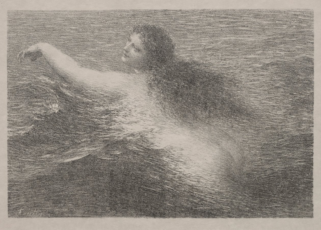 The Water Genius by Ignace Henri Jean Fantin Latour