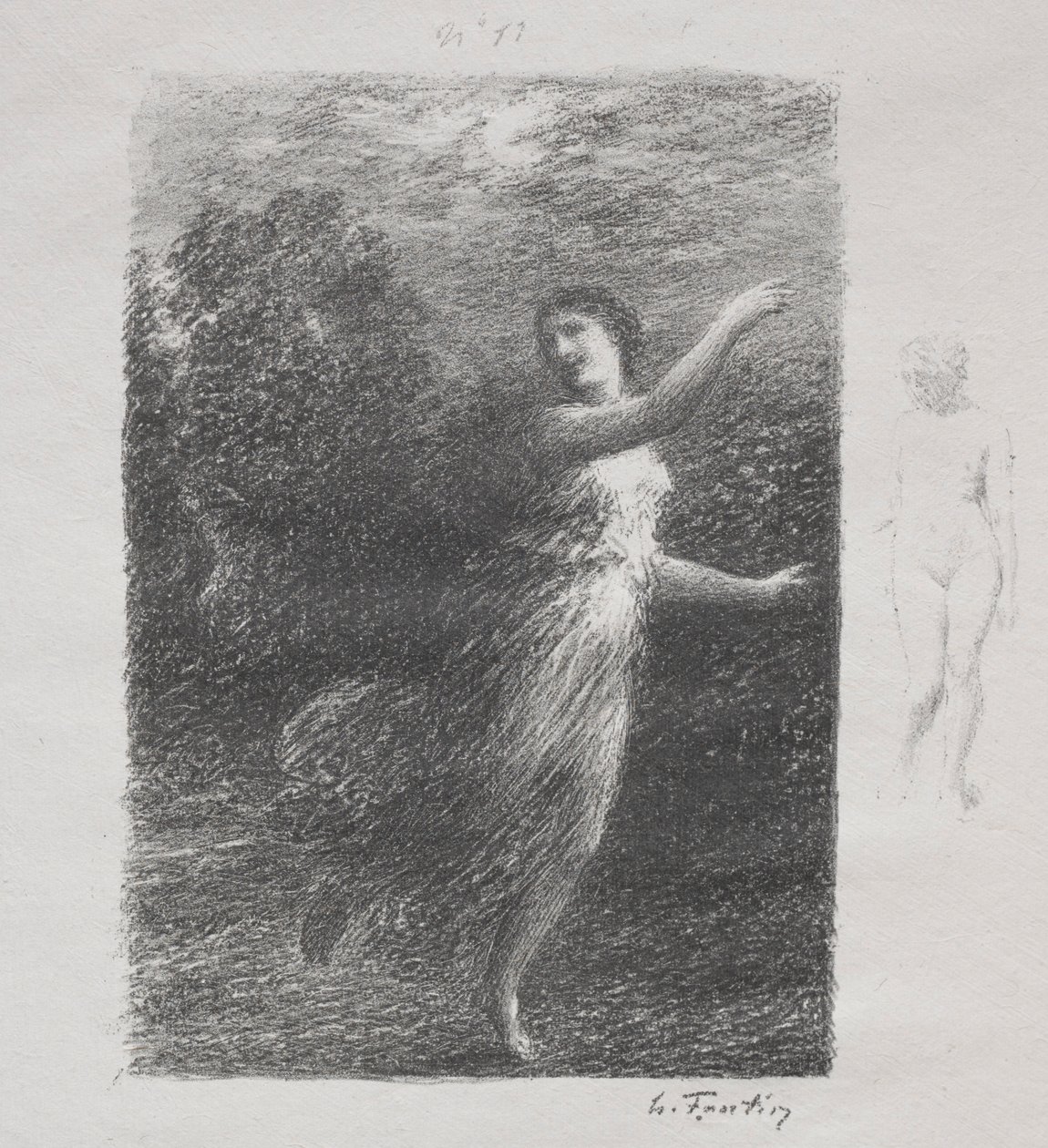 XXIV by Ignace Henri Jean Fantin Latour