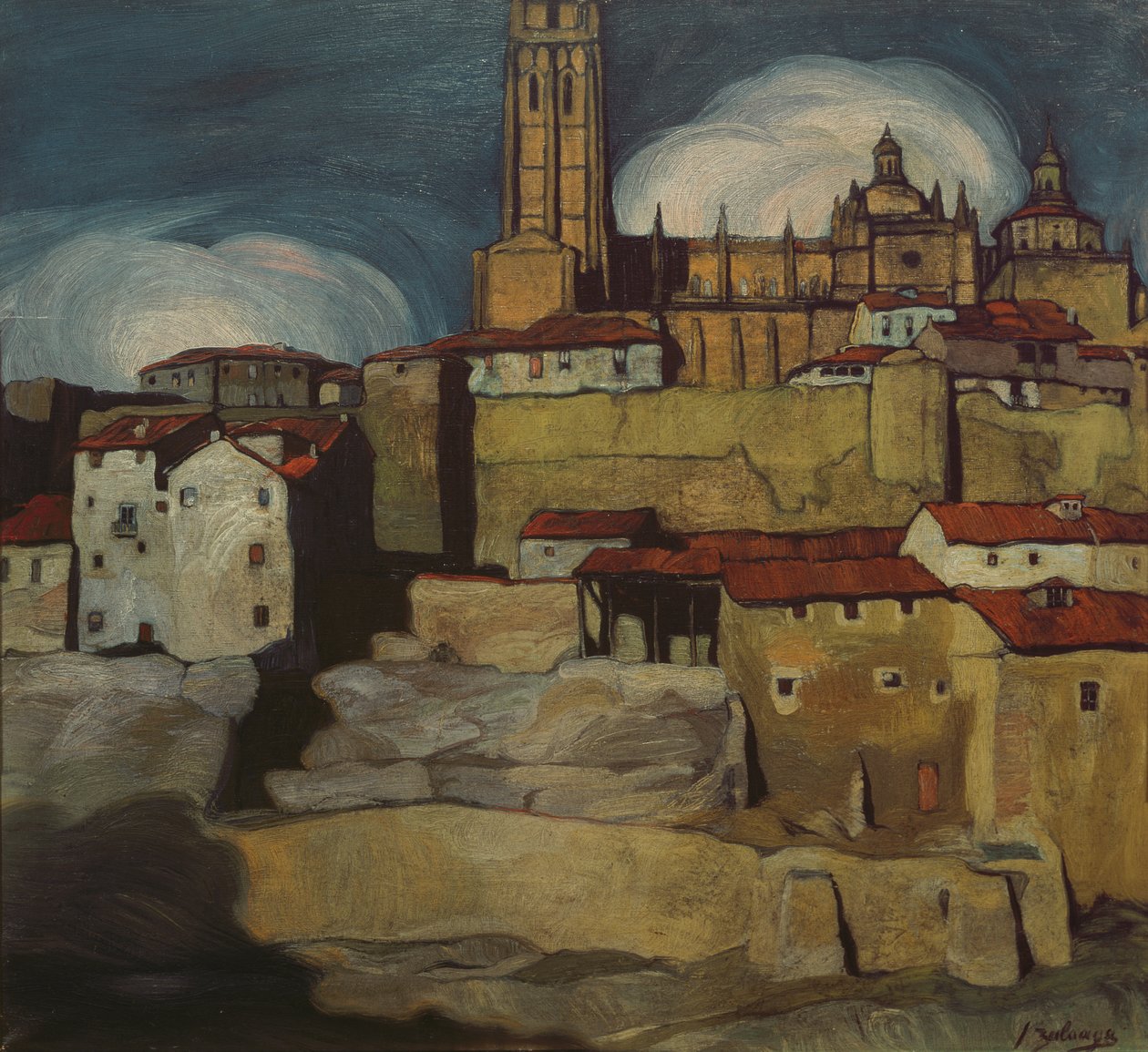 Segovia Cathedral by Ignacio Zuloaga y Zabaleta