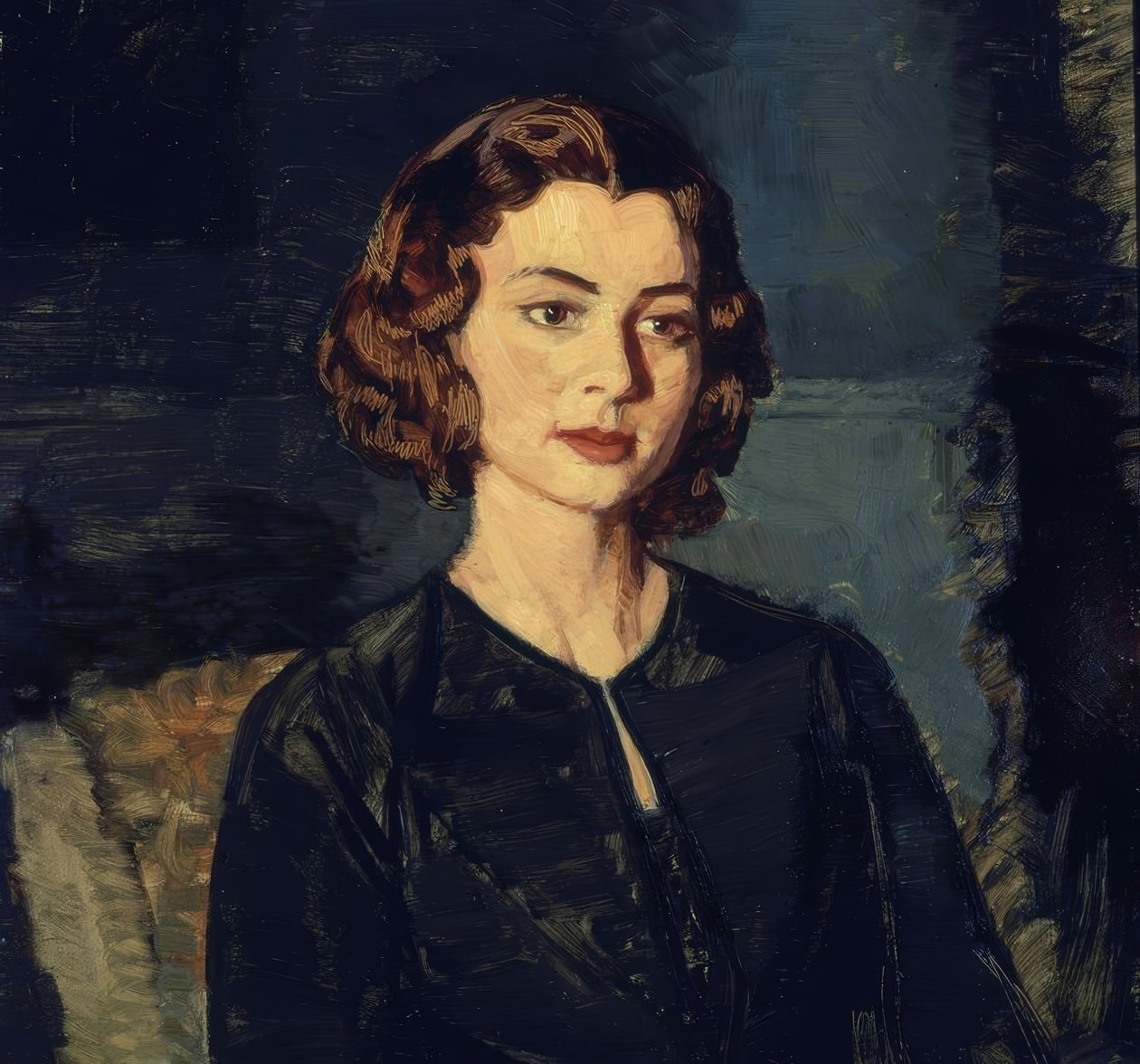 Portrait of a Woman by Ignacio Zuloaga y Zabaleta