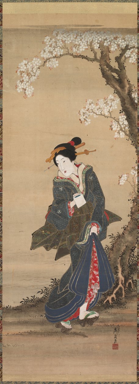 Courtesan by Ikeda Eisen