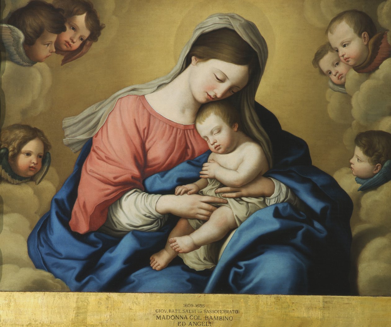 Madonna and Child by Il Sassoferrato