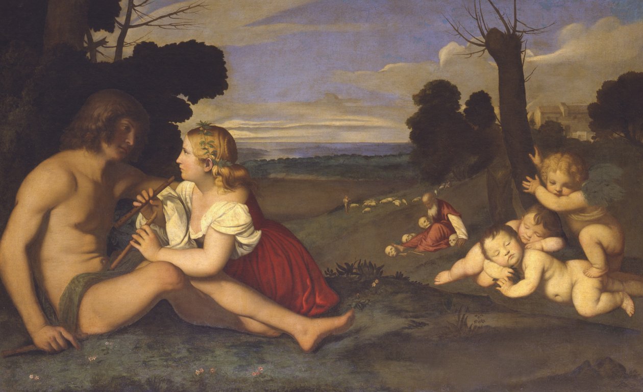 The Three Ages of Man by Il Sassoferrato