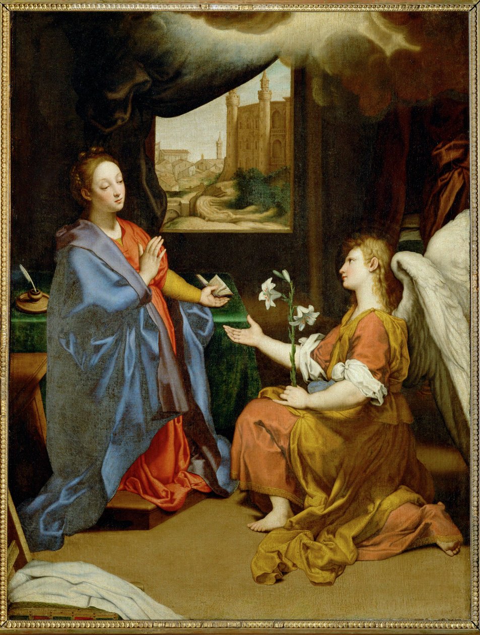 The Annunciation by Il (1609 85) Sassoferrato