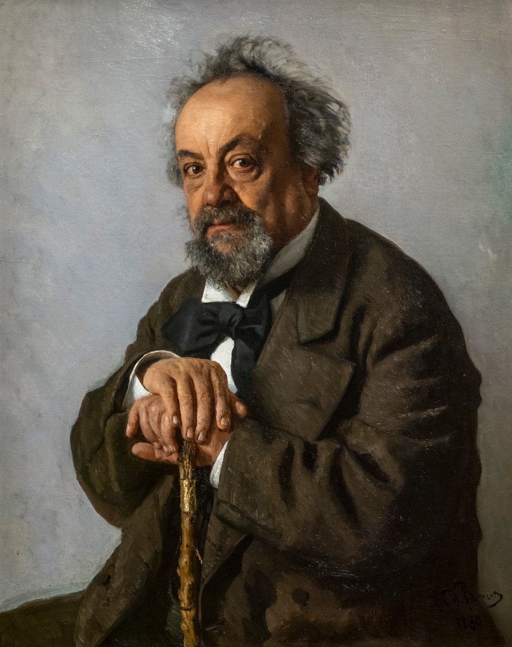 Alexei Pisemsky by Ilya Efimovich Repin