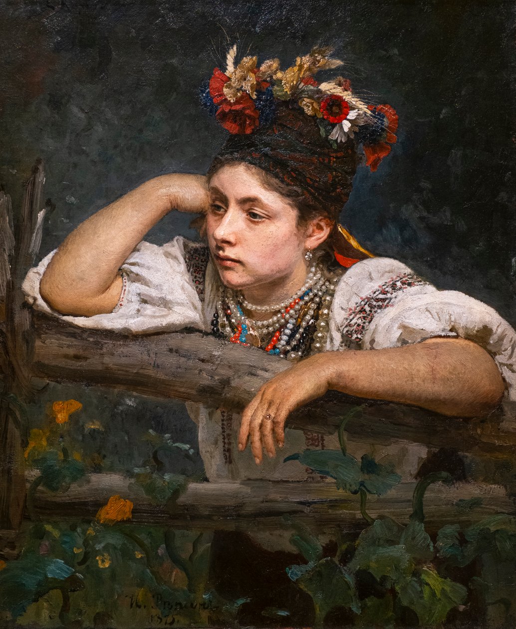 Ukrainian by Ilya Efimovich Repin