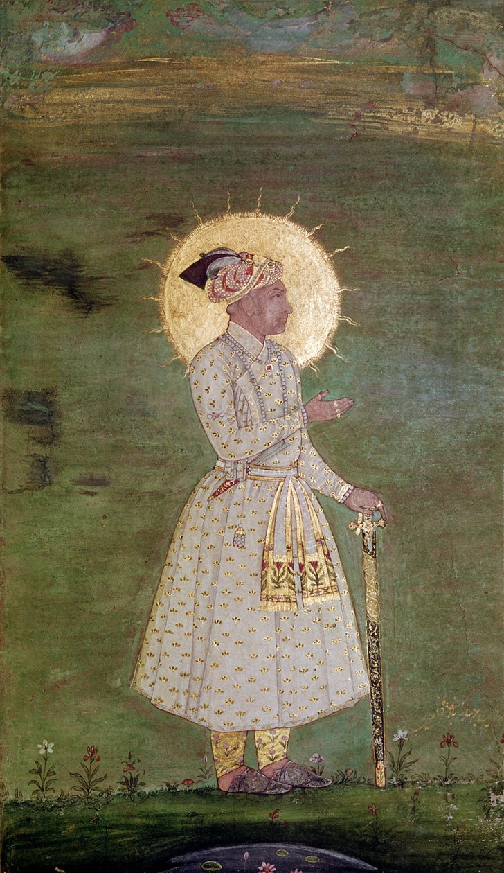 Akbar (1542-1605) by Indian School