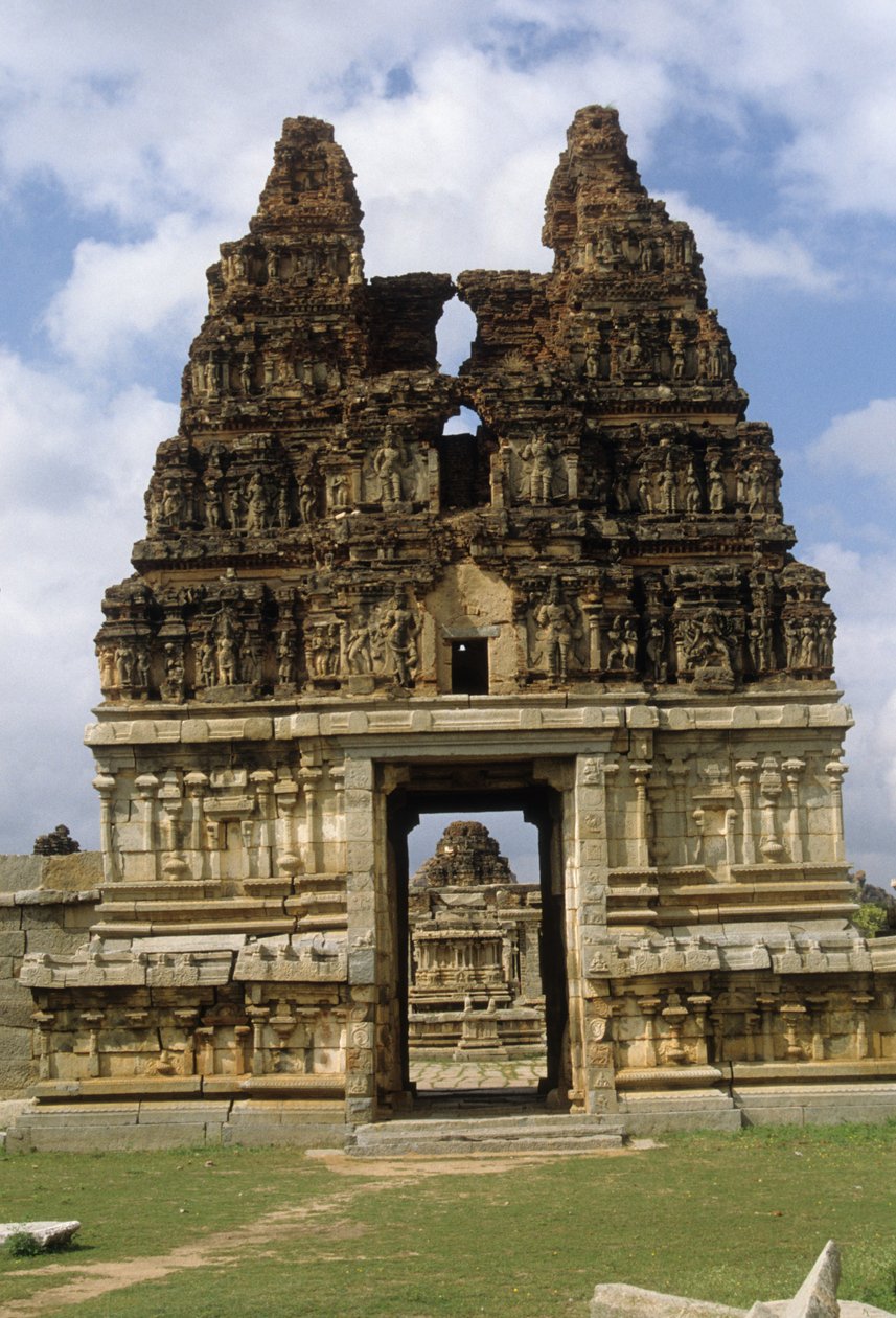 Eastern Gate Tower of Vittala Temple by Indian School