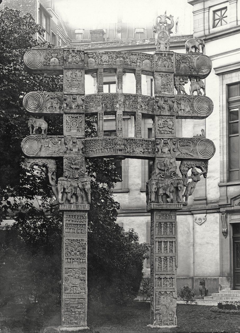 Oriental Gate of the Tumulus of Sanchie by Indian School