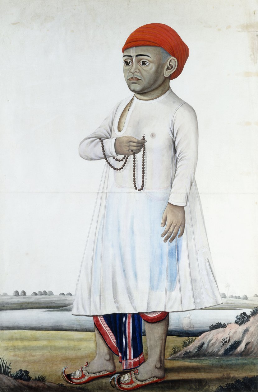 Portrait of a Notable by Indian School