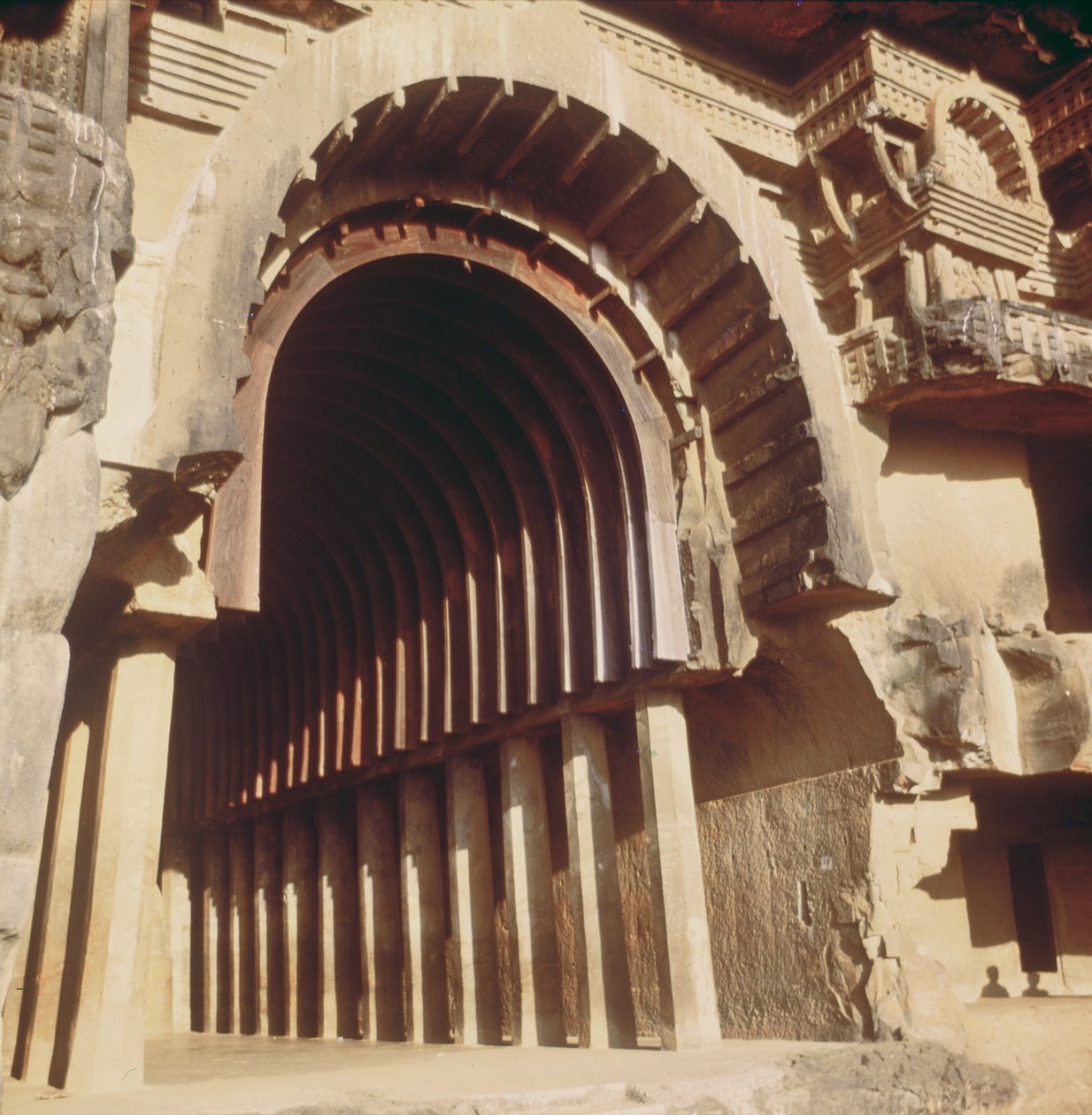 View of cave 12 by Indian School
