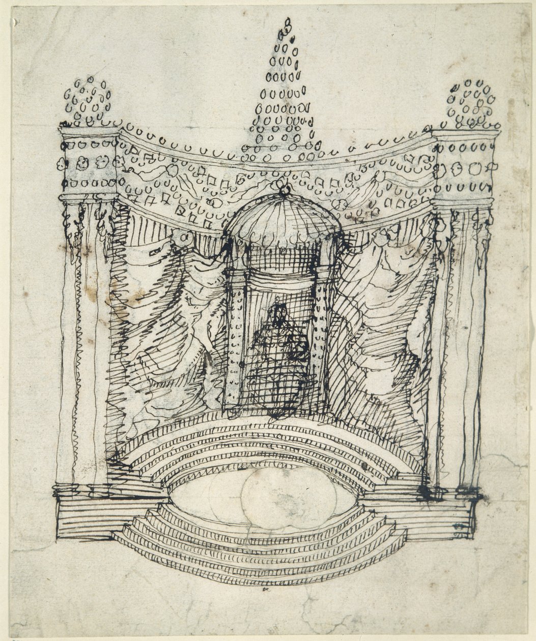 A throne by Inigo Jones